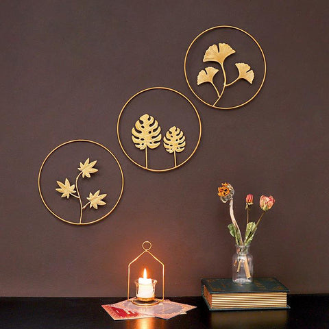 Nordic Light Luxury Round Wall Hanging-HA00229-Veeddydropshipping
