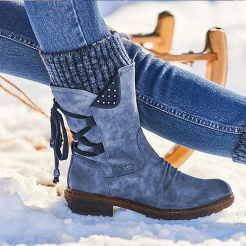 Shoes Ladies Fashion Snow Boots Shoes Thigh High-BS00906-Veeddydropshipping