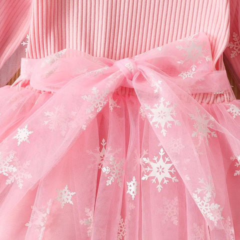 Disney Infant Girl Dress Party Elsa Frozen Toddler Christmas Dress Children-TB00853-Veeddydropshipping