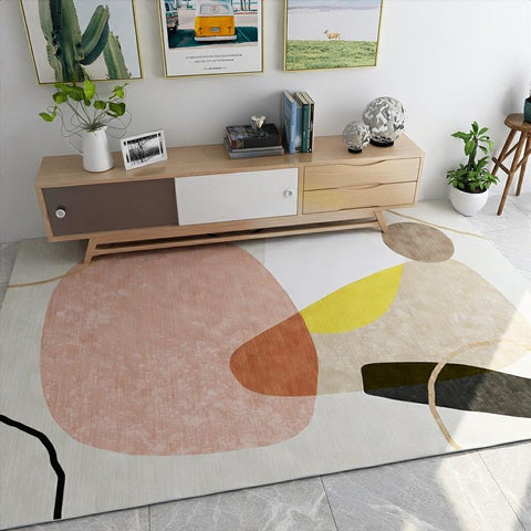 Minimalist Living Room Nordic Geometric Pattern Carpet-HA00466-Veeddydropshipping