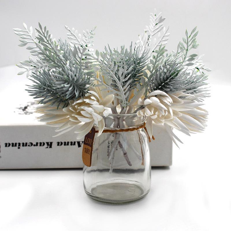 Artificial Flower Pine DIY Scrapbooking Decorative-HA00753-Veeddydropshipping