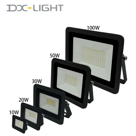 Led Flood Light 220V-240V Outdoor Spotlight Floodlight 10W 20W 30W 50W-TI00857-Veeddydropshipping
