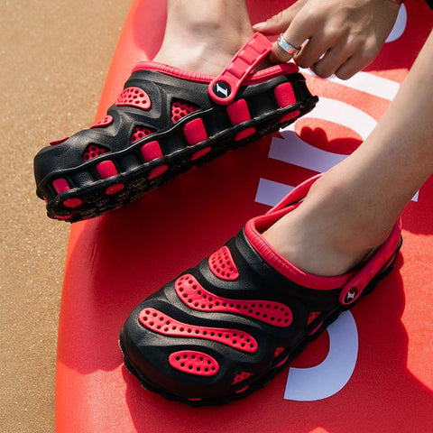 Clogs Plus Size 46 Beach Men Sandals Lightweight Rubber Flip Flop-BS01502-Veeddydropshipping