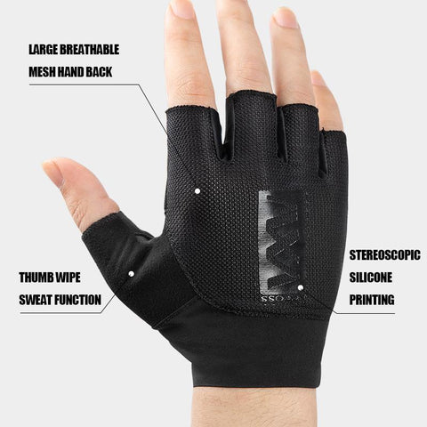 Half-Finger Bike Gloves Summer Cycling MTB BMX Road Racing Bicycle -OS01052-Veeddydropshipping
