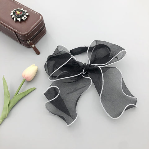 Bowknots Ties Women Detachable Collars-WF01243-Veeddydropshipping