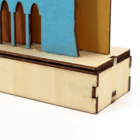Night Lights Ornament Decor 3D Mosque Castle LED Islamic-HA00318-Veeddydropshipping