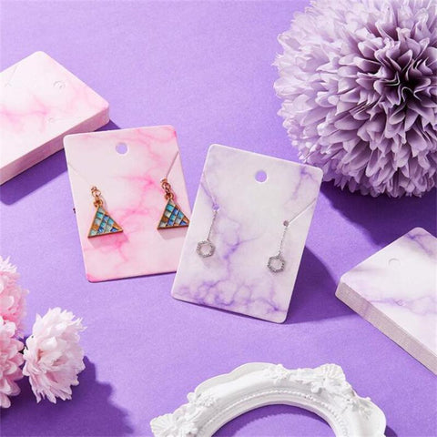 Earring Necklace Card Display Holder For Jewelry Packaging-JW01668-Veeddydropshipping