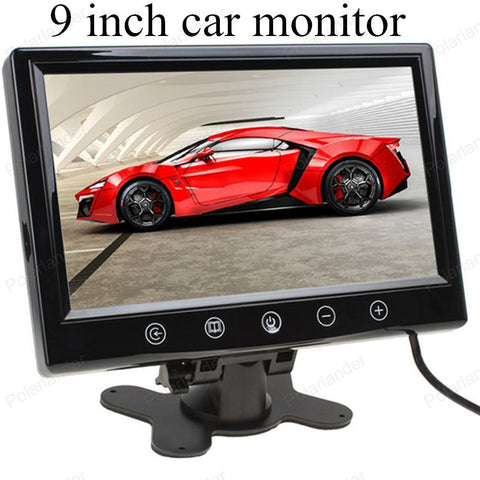 Digital Car Monitor High Resolution 9 Inch Color TFT LCD With 2 Video-AM00680-Veeddydropshipping