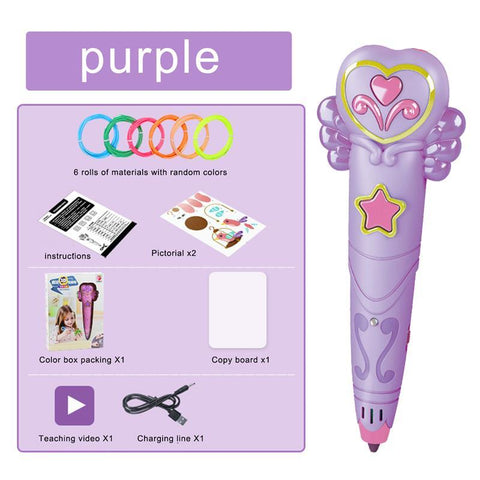 3D Printing Pen With Filament-CO01274-Veeddydropshipping
