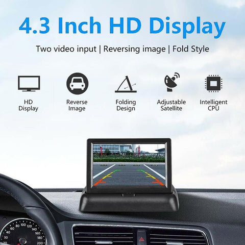 Car Rear View Camera Reversing Parking System Kit 4.3&quot; inch TFT-AM00672-Veeddydropshipping