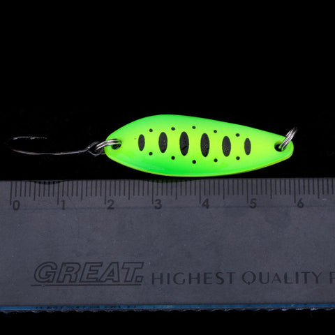 5PCS/Lot 4cm 5.3g Fishing Bait Fishing Metal Spoon Lure Bait For Trout Bass Spoons-OS00482-Veeddydropshipping