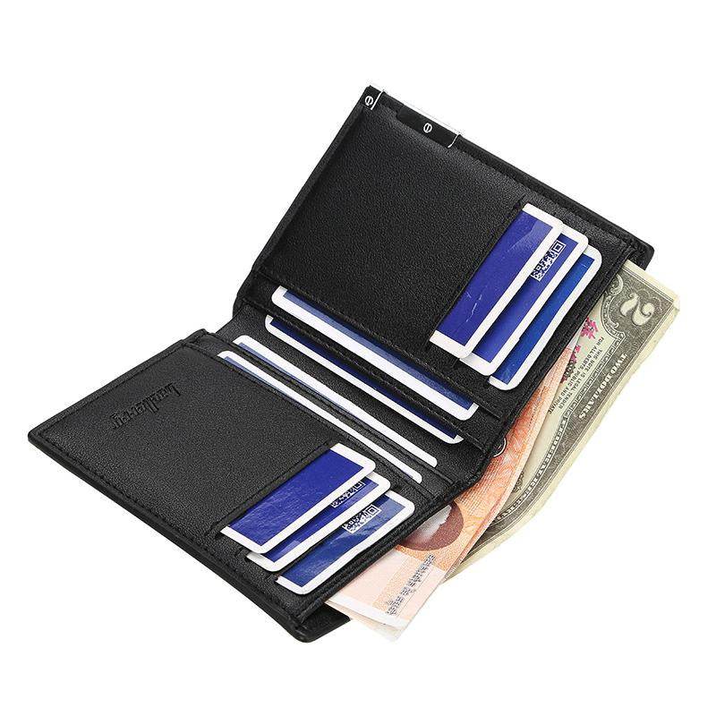 Design Cover Men Women Leather Wallet Billfold Slim Credit-BS00090-Veeddydropshipping