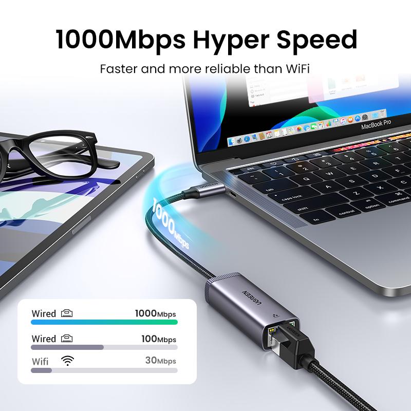 USB  Ethernet Adapter Laptop USB Ethernet Network Card-CO00052-Veeddydropshipping