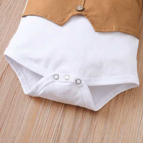 Baby Boys Outfit Set Newborn Toddler Kids Gentleman Wedding Party-Veeddydropshipping-4