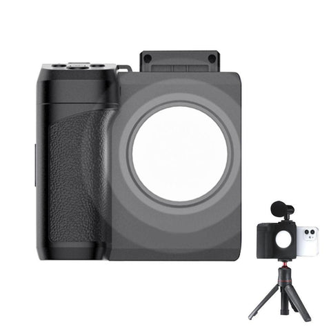 Phone Tripod Mount Blue Tooth Remote Phone Tripod Mount Smartphone Holder Clip Compatible-PA00844-Veeddydropshipping