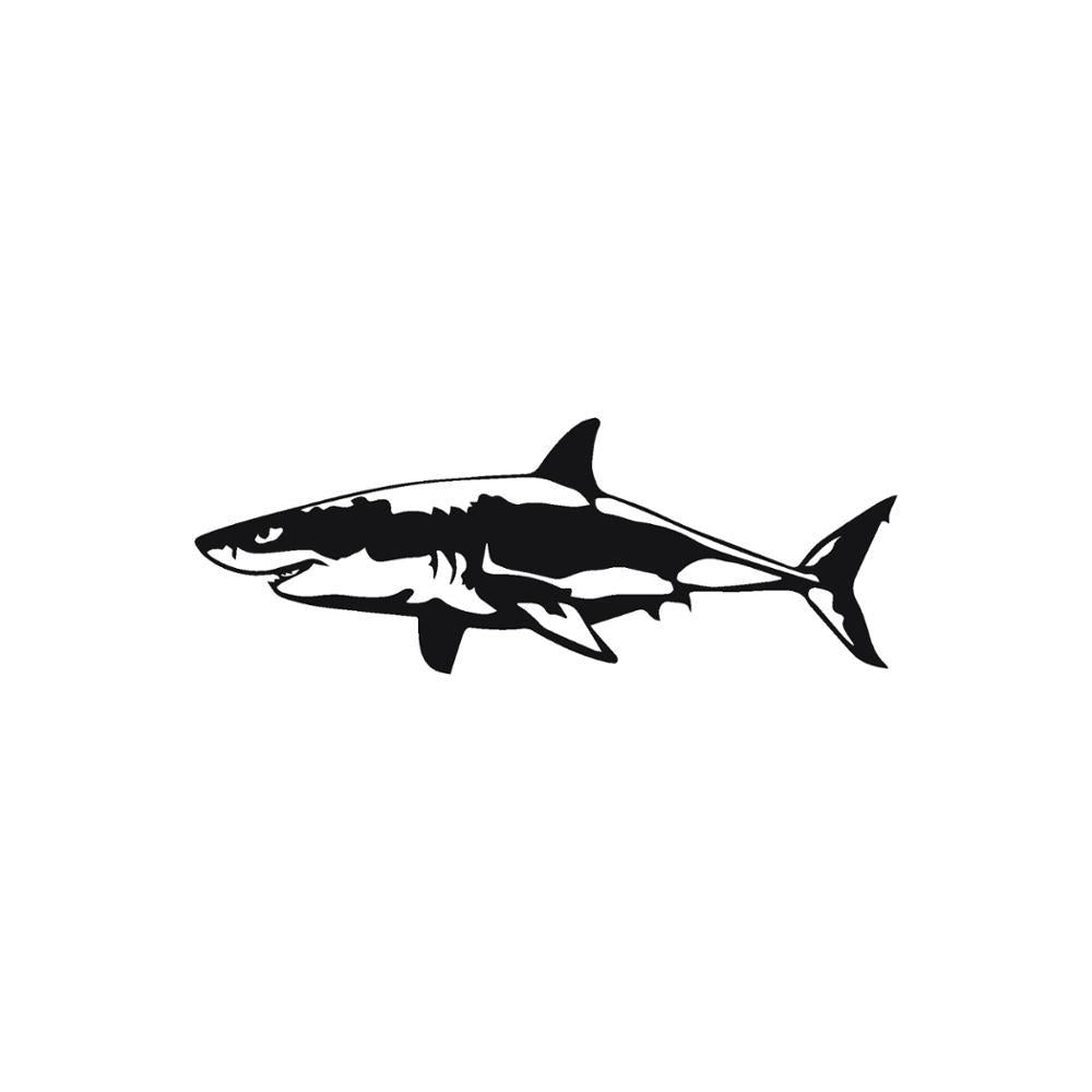 Great White Shark, Car and Motorcycle Stickers Waterproof-AM00965-Veeddydropshipping
