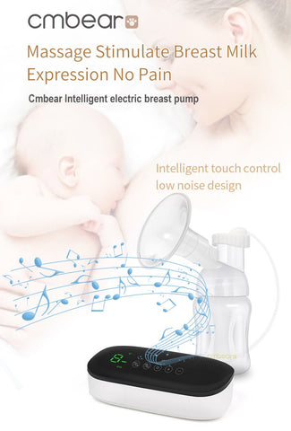 Dual-frequency dual-mode Bluetooth electric breast pump nine gear-TB00686-Veeddydropshipping
