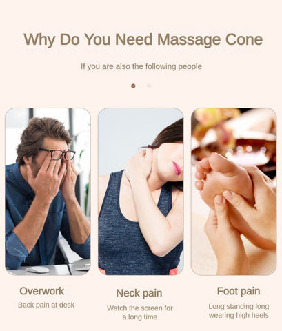 Massage Cone Solid Adsorption Ball Psoas-BH00908-Veeddydropshipping