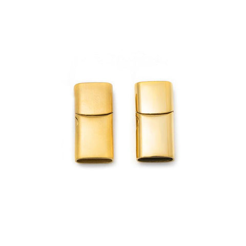 Stainless Steel Magnetic Clasps For Flat Leather Cord DIY Bracelet -JW01626-Veeddydropshipping
