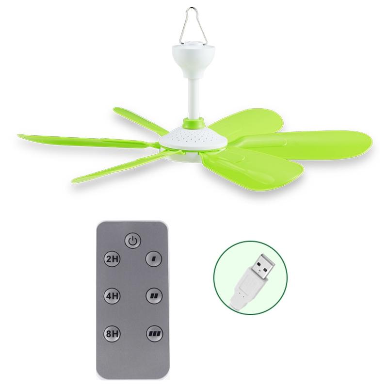 Remote Control Timing  USB Ceiling Fan Tent -CO00049-Veeddydropshipping