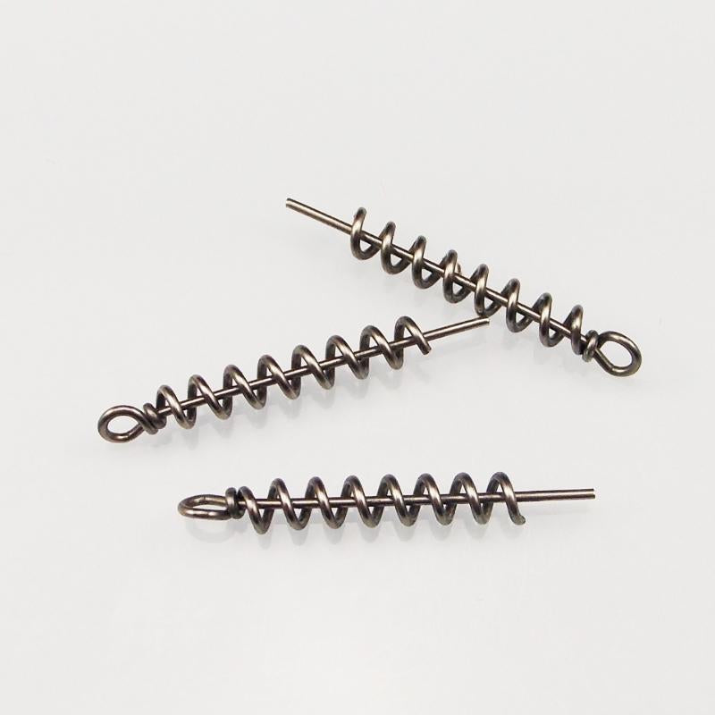 50pcs 40,35, 25mm Fishing Hook Connector for Soft Lure Bait Spring Centering -OS00406-Veeddydropshipping