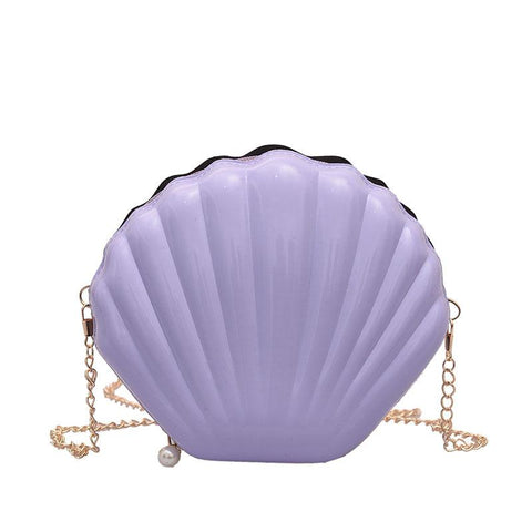 Shell Bag Chain Cute Sequins Small Bag Phone Money Pouch-BS00171-Veeddydropshipping