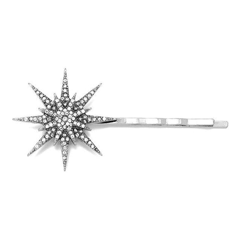 Ancient  Star Rhinestone Hairpin Vintage Women  -JW00502-Veeddydropshipping