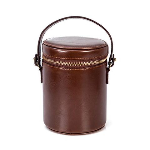 Retro Hard PU Leather Lens Case for Canon Nikon Sony Pentax Fujifilm Tamron Sigma -CE00139-Veeddydropshipping