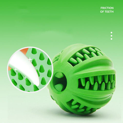 Dog Puzzle Toy Treat Ball Tooth Cleaning Toy-HA01518-Veeddydropshipping
