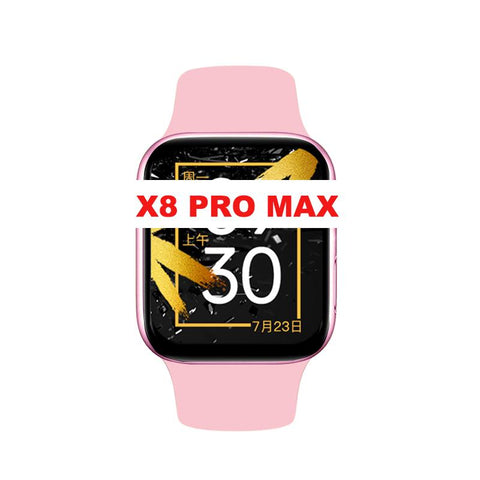 New Upgrade Version X8 Pro Max Smart Watch 1.92inch Polish Black -CE00570-Veeddydropshipping