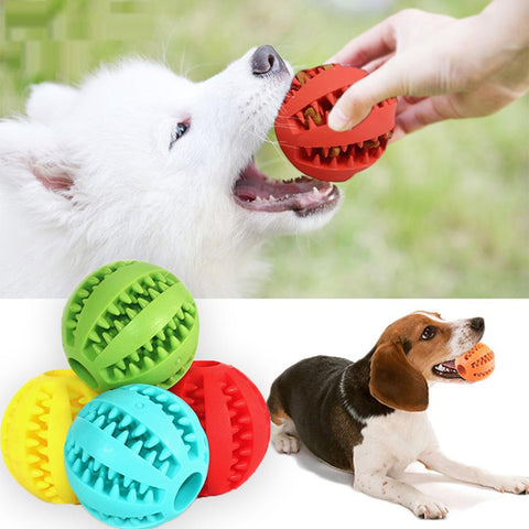 Dog Food Ball Pet Dog Toy Interactive Rubber Balls-HA01479-Veeddydropshipping