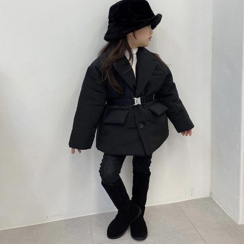 Child Baby Boy Girl Cotton Padded Suit Jacket-Veeddydropshipping