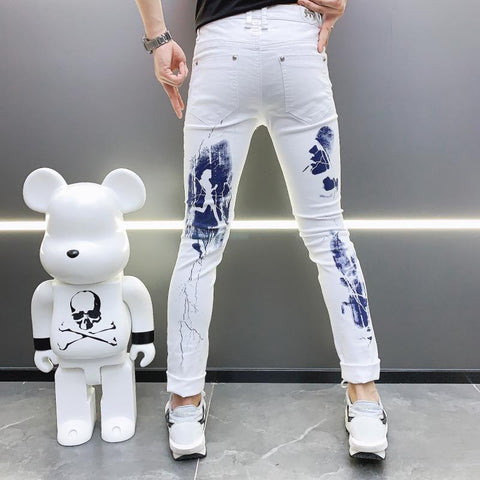 Legging Slim Fashion Korean High Quality Trend Printed-MF00541-Veeddydropshipping