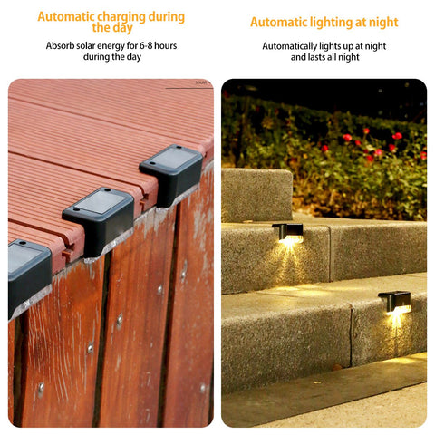 Solar LED Lights Outdoor Garden Lights IP65 Waterproof Solar Step-TI00827-Veeddydropshipping