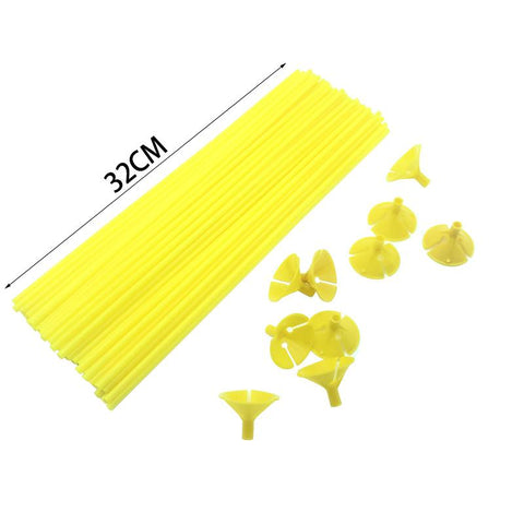 Latex Balloon Stick Plastic Balloon Holder Cups-HA00604-Veeddydropshipping