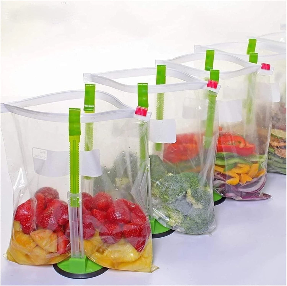 Adjustable Bag Clip Non Slip Baggy Rack Holder-HA00912-Veeddydropshipping