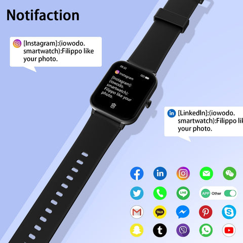 Blackview X3MAX SmartWatch for Men Women Watches Heart Rate -CE00640-Veeddydropshipping