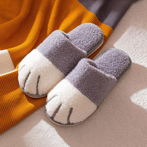 Fur Slippers Bedroom Home Couple Warm Plush-BS01170-Veeddydropshipping