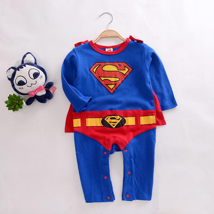 Baby Boy Anime Romper Cartoons Long Sleeve Smock Halloween-Veeddydropshipping-7