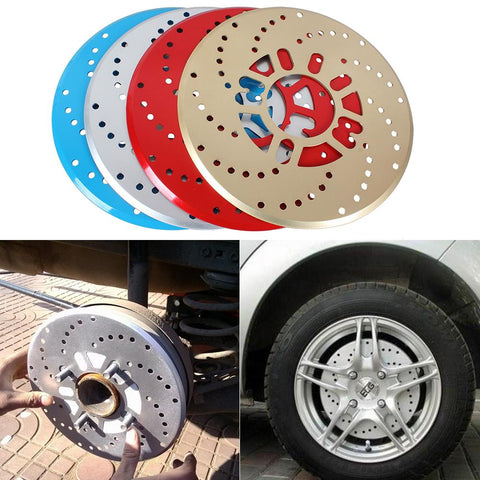 2pcs Aluminum Alloy Automotive Wheel Disc Brake Cover for Car-AM00185-Veeddydropshipping