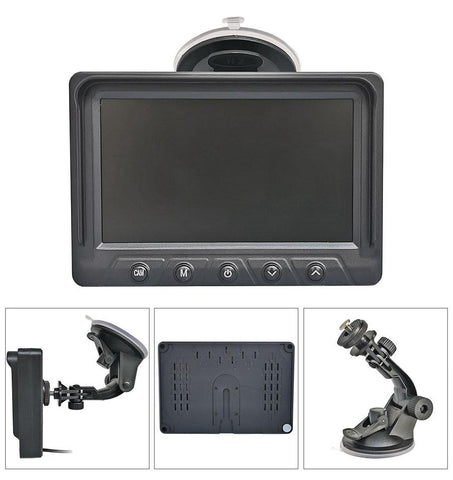DIYKIT 5 Inch AHD IPS Car Rear View Monitor Digital Screen Display-AM00684-Veeddydropshipping