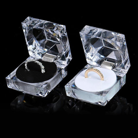 transparent ring box jewelry storage box packaging gift-JW01680-Veeddydropshipping