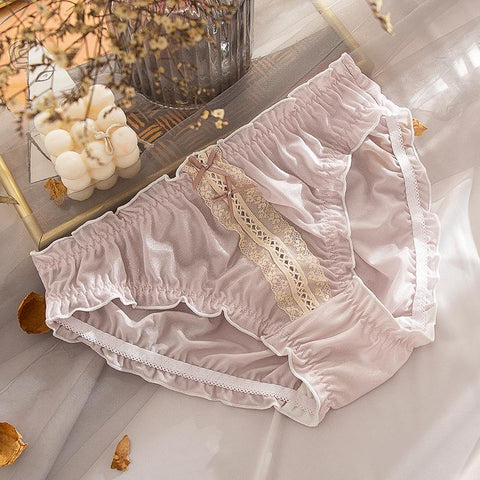 Ladies plus size lace sexy panties-WF00840-Veeddydropshipping