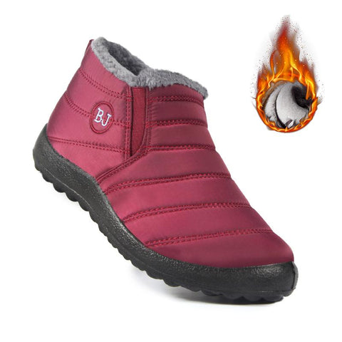Snow Boots for Women Waterproof Winter Footwear-BS00916-Veeddydropshipping