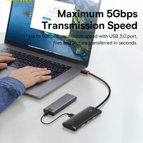 Type C to Multi USB  Adapter  Splitter-CO00144-Veeddydropshipping