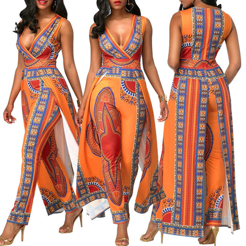 African Clothes for Women Traditional Kaftans Sets-Veeddydropshipping