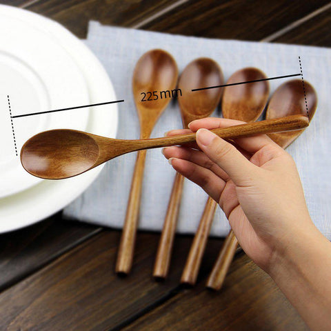 Wooden Soup Spoon and Fork Tableware-HA01305-Veeddydropshipping
