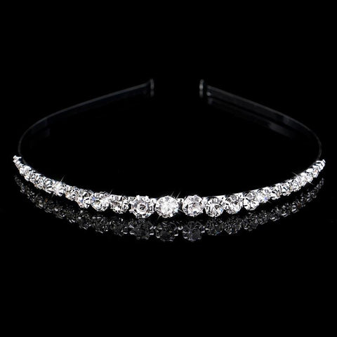 Headwear Children Bridal Crystal Rhinestone Wedding Jewelry  -JW00508-Veeddydropshipping