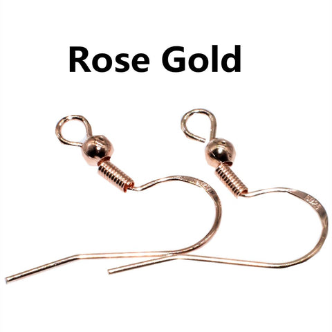 Sterling Silver Ear Jewelry DIY Accessories Hook for Necklace Finding-JW01599-Veeddydropshipping