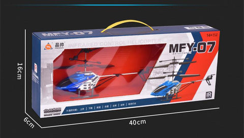 RC Helicopter 2.4G Aircraft 3.5CH  RC Plane With Led Light Anti-collision-TB01399-Veeddydropshipping